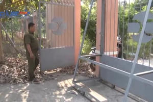 Kiên Giang: Điều tra 40 đối tượng đến gây rối tại trụ sở công an xã