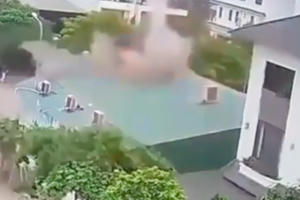 Video: Điều hoà nổ như bom, khiến hai người đàn ông thương vong