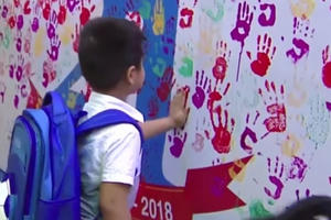 Rộn ràng ngày hội tựu trường vào lớp 1