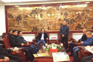 CLB Báo chí đồng hương Bắc Giang tại Hà Nội thăm và chúc Tết huyện Hiệp Hoà