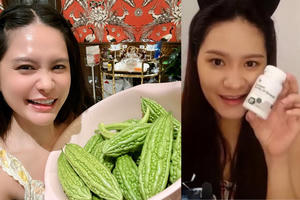 Xôn xao clip Đoàn Di Băng quảng cáo 1 viên rau xanh tương đương 5kg rau củ Xôn xao clip Đoàn Di Băng quảng cáo 1 viên rau xanh tương đương 5kg rau củ