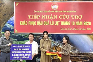 Tập đoàn FLC chung tay hỗ trợ Quảng Bình khắc phục hậu quả mưa lũ