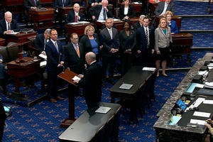 Thượng viện Mỹ bắt đầu xét xử luận tội ông Trump