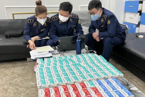 Thái Nguyên thu giữ hàng trăm dược phẩm và vật tư y tế phòng, chống Covid-19 nhập lậu
