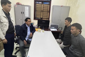 Bắt 2 phạm nhân sau hơn 3 ngày trốn khỏi Trại giam Xuân Hà