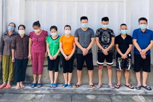 Khởi tố 14 đối tượng trong đường dây số đề ở Diễn Châu