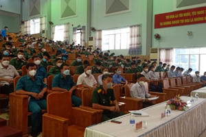 Đồng Nai: Rộn ràng đón quân hoàn thành nghĩa vụ về lại địa phương Đồng Nai: Rộn ràng đón quân hoàn thành nghĩa vụ về lại địa phương