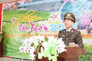 Tô thắm hình ảnh người chiến sỹ Công an Nhân dân