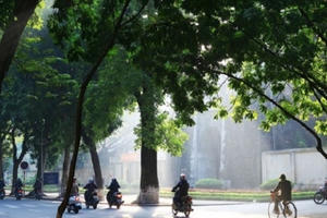 Dự báo thời tiết ngày 27/3: Miền Bắc trời nắng đẹp