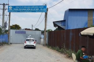 TP HCM: Công an khám xét thêm Trung tâm Đăng kiểm xe cơ giới 50-13D