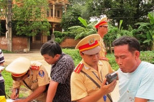 Nghệ An: Hơn 700 trường hợp vi phạm giao thông trong dịp nghỉ lễ