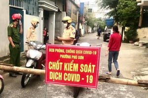 Thanh Hóa: Không kiểm tra giấy xét nghiệm SARS-CoV-2 khi qua chốt kiểm soát