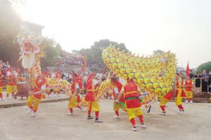 Múa rồng - Nét văn hóa độc đáo ngày Xuân Múa rồng - Nét văn hóa độc đáo ngày Xuân