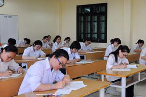 Thí sinh được mang những gì vào phòng thi quốc gia 2017?