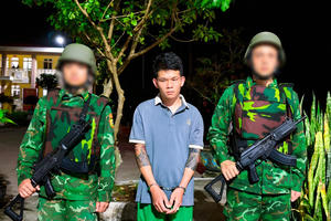 BĐBP Tây Ninh bắt đối tượng vận chuyển 15.000 gói thuốc lá ngoại nhập lậu