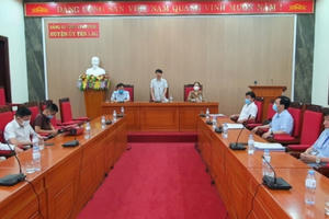 Vĩnh Phúc: Đối thoại với những hộ dân có đất bị thu hồi trong dự án Cụm công nghiệp làng nghề Minh Phương