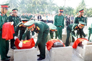 Đến năm 2030 quy tập được khoảng 15.000 hài cốt liệt sĩ Đến năm 2030 quy tập được khoảng 15.000 hài cốt liệt sĩ