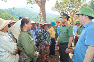 Ra quân cao điểm 40 ngày đêm xây dựng nhà và trường học tặng bà con vùng lũ tại Nghệ An