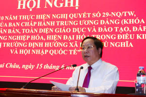 Lai Châu tổng kết 10 năm thực hiện Nghị quyết số 29 của Ban Chấp hành Trung ương Đảng Khóa XI