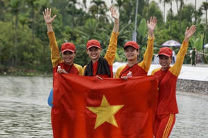 SEA Games 31: Đua thuyền Rowing “gặt vàng" trên đất Cảng