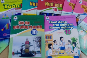 Sách giáo khoa Giáo dục quốc phòng và an ninh lớp 10 vừa được phê duyệt