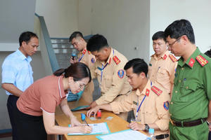 Xử lý dứt điểm gần 24.000 hồ sơ lái xe tồn đọng tại Nghệ An