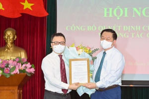 TBT báo Nhân dân Lê Quốc Minh kiêm nhiệm Phó Trưởng Ban Tuyên giáo Trung ương TBT báo Nhân dân Lê Quốc Minh kiêm nhiệm Phó Trưởng Ban Tuyên giáo Trung ương