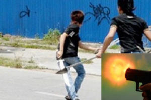 Dùng súng hỗn chiến tại thượng nguồn sông Máu, khiến ba người nhập viện