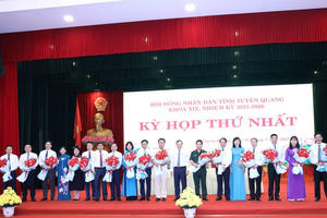 Tỉnh Tuyên Quang công bố 14 lãnh đạo cấp sở sau hợp nhất