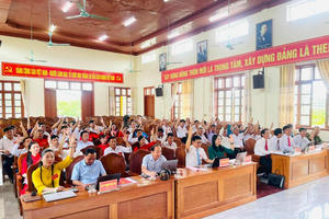 Hà Tĩnh chỉ định 499 đại biểu HĐND xã sau sắp xếp