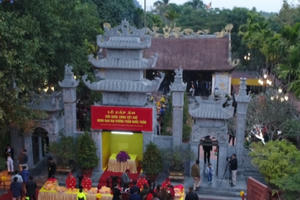 Hải Phòng: Khai ấn Đền Trần tại khu di tích Bạch Đằng Giang