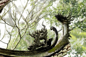 Những mái cong đẹp mê hồn ở chùa Tây Phương