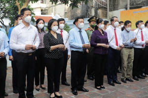 Lãnh đạo tỉnh Bắc Ninh dâng hương nhân kỷ niệm 100 năm Ngày sinh Chủ tịch Quốc hội Lê Quang Đạo