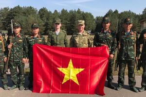 Đội tuyển Bắn tỉa Quân đội nhân dân Việt Nam xuất sắc vào nhóm A1