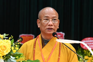 Hòa thượng Thích Quảng Hà tái đắc cử Trưởng ban Trị sự Giáo hội Phật giáo Việt Nam tỉnh Nam Định