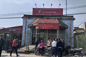 Thái Bình: Táo tợn cướp ngân hàng giữa "thanh thiên bạch nhật"