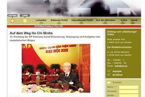 Học giả Đức nêu bật ý nghĩa của Đại hội XIII với phong trào cộng sản Học giả Đức nêu bật ý nghĩa của Đại hội XIII với phong trào cộng sản