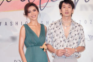 Minh Tú hội ngộ Tuấn Trần sau lần bén duyên trong phim “Bố già”