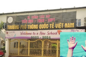 Công an điều tra nguyên nhân vụ việc nam sinh lớp 9 tử vong tại bể bơi Trường phổ thông Quốc tế Việt Nam
