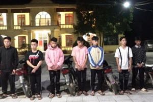 Hà Giang: Công an huyện Yên Minh xử lý nhóm “quái xế” bốc đầu, đánh võng