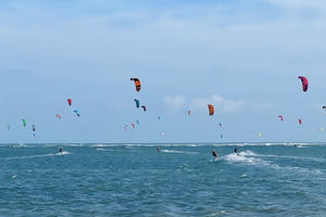 Đại tiệc lướt ván diều quốc tế 2022 trên biển Ninh Chữ Đại tiệc lướt ván diều quốc tế 2022 trên biển Ninh Chữ