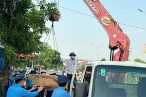 Vĩnh Phúc tăng cường xử lý vi phạm trọng tải và hành lang an toàn giao thông