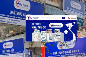 Chuỗi nhà thuốc Big Family: Bất chấp quy định, bán thuốc không rõ nguồn gốc, thuốc chữa bệnh trái phép Chuỗi nhà thuốc Big Family: Bất chấp quy định, bán thuốc không rõ nguồn gốc, thuốc chữa bệnh trái phép