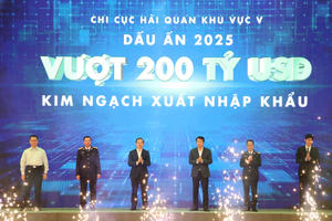 Chi cục Hải quan khu vực V: Kim ngạch xuất nhập khẩu vượt mốc 200 tỷ USD