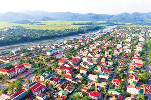 Huyện Hương Sơn đạt chuẩn nông thôn mới