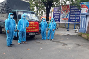 Vĩnh Phúc: Huyện Yên Lạc lên phương án hỗ trợ nhanh nhất cho gần 3000 công dân sinh sống trong vùng dịch phía Nam