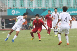 Olympic Việt Nam 1 - 3 Olympic Hàn Quốc: Siêu phẩm của Minh Vương