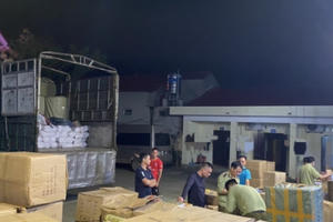 Lạng Sơn: Thu giữ 4.500 sản phẩm hàng hóa không rõ nguồn gốc do Công ty HD nhập khẩu