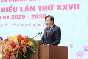 Đại hội Đảng bộ Văn phòng Chính phủ: “Đoàn kết - Dân chủ - Kỷ cương - Sáng tạo - Đột phá - Phát triển” Đại hội Đảng bộ Văn phòng Chính phủ: “Đoàn kết - Dân chủ - Kỷ cương - Sáng tạo - Đột phá - Phát triển”