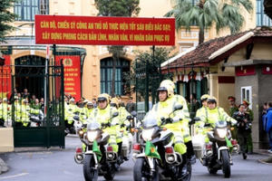 Công an TP Hà Nội lên phương án phân luồng giao thông phục vụ trận Việt Nam - Malaysia